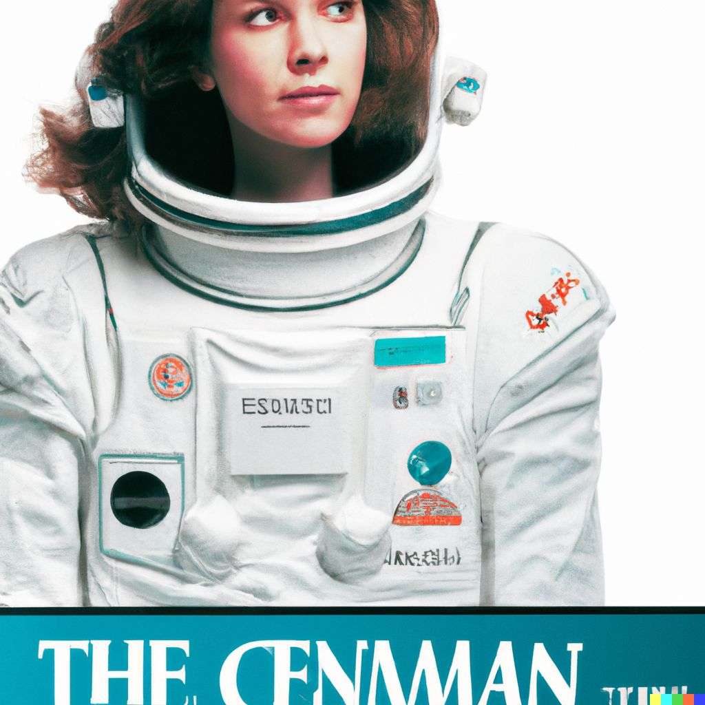 an astronaut, advertisement from the '80s